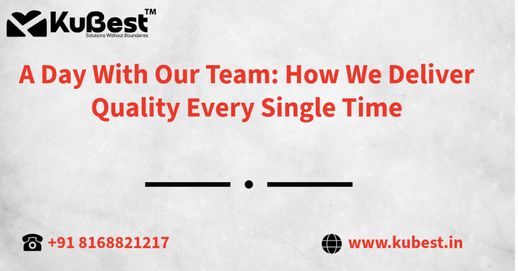 A Day With Our Team: How We Deliver Quality Every Single Time 1 Website Development Agency Faridabad